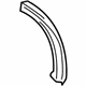 GM 12362947 Weatherstrip, Rear Top Driver Side