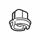 GM 15148025 Suspension Crossmember Lower Mount, Rear