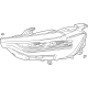 GM 85115821 Headlamp Assembly, Front Driver Side