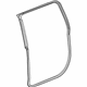 GM 84741677 Door Weatherstrip, Rear Driver Side