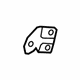 GM 23491450 Armrest Bracket, Rear