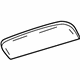 GM 92247405 Dome Lamp Lens