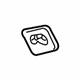 GM 20897230 Retainer Plate, Rear Passenger Side