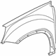 GM 22813294 Fender, Front Driver Side