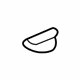 GM 22779803 Fender Seal, Front Driver Side