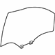 GM 15147574 Door Glass, Front Passenger Side