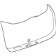 GM 84580975 Lower Gate Trim, Jet Black