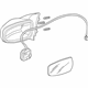 GM 15796389 Mirror Outside, Rear Passenger Side