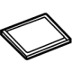 GM 84711512 Blank Cover, Black