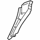 GM 22990240 Wheelhouse Brace, Outer Driver Side