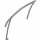 GM 22724515 Run Channel, Passenger Side