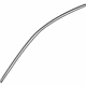 GM 23143403 Reveal Molding, Front Upper Driver Side