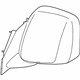 GM 19317310 Mirror Assembly, Black, Rear Passenger Side