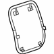 GM 20972444 Seat Back Panel, Black, Front