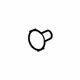 GM 25748146 Hole Cover, Black