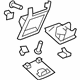 GM 23122688 Rear Panel, Titanium