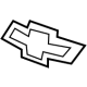 GM 84056108 Emblem, Black, Front