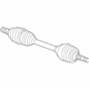 GM 39001239 Axle Assembly, Front Driver Side