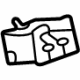 GM 13545615 USB Port, Black