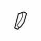 GM 88897618 Seat Belt Bezel
