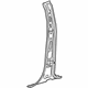 GM 22956406 Inner Center Pillar, Driver Side