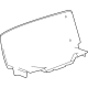 GM 84841284 Front Trim, Jet Black, Lower Passenger Side