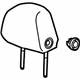 GM 23169747 Headrest, Black, Front