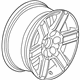 GM 20937768 Wheel, Alloy, Rear