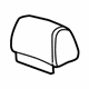 GM 19122914 Headrest Cover, Gray, Front