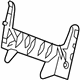 GM 84221160 Rear Cover, Black