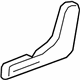 GM 84077823 Outer Finish Panel, Black, Rear Driver Side