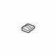 GM 15730665 Lower Latch Lower Reinforcement