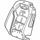 GM 84427084 Seat Back Pad, Front
