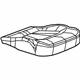 GM 84047410 Cushion Cover, Black, Front