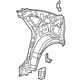 GM 20985977 Inner Quarter Panel, Driver Side