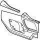 GM 84903427 Side Panel, Gray, Driver Side