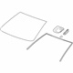 GM 42527037 Windshield, Windshield Glass