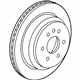 GM 84309171 Rotor, Rear