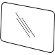 GM 87828127 Mirror Glass, Rear Passenger Side