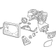 GM 87828124 Mirror Assembly, Rear Passenger Side