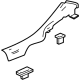 GM 84813544 Rear Sill Plate, Jet Black, Driver Side