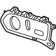 GM 86779523 Switch Bezel, Jet Black, Passenger Side