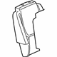GM 19167112 Seat Back Pad, Front Passenger Side