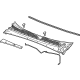 GM 86805142 Cowl Grille