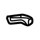 GM 84754006 Adjust Handle, Black