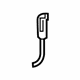 GM 13378584 Lock Rod, Driver Side