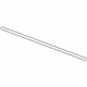 GM 23138223 Weatherstrip, Driver Side