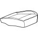 GM 42788572 Cushion Cover, Black, Front Passenger Side
