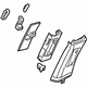 GM 15145752 Upper Center Pillar Trim, Gray, Passenger Side