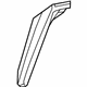 GM 23267534 Bolster, Brown, Rear